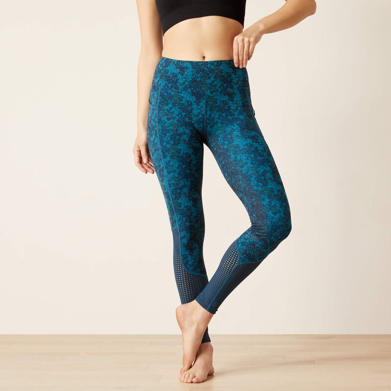  CHILL·TEK High Waisted Yoga Pants for Women Retro
