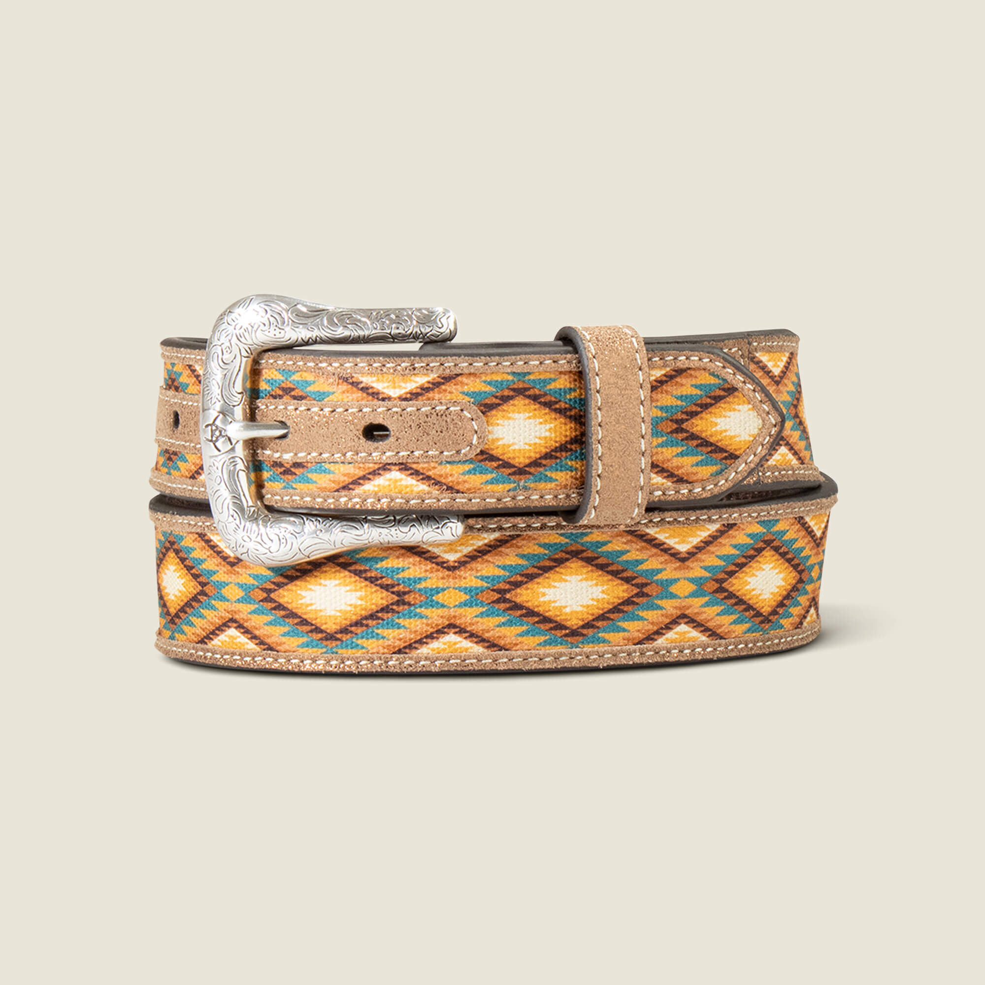 Geometric Pattern Belt