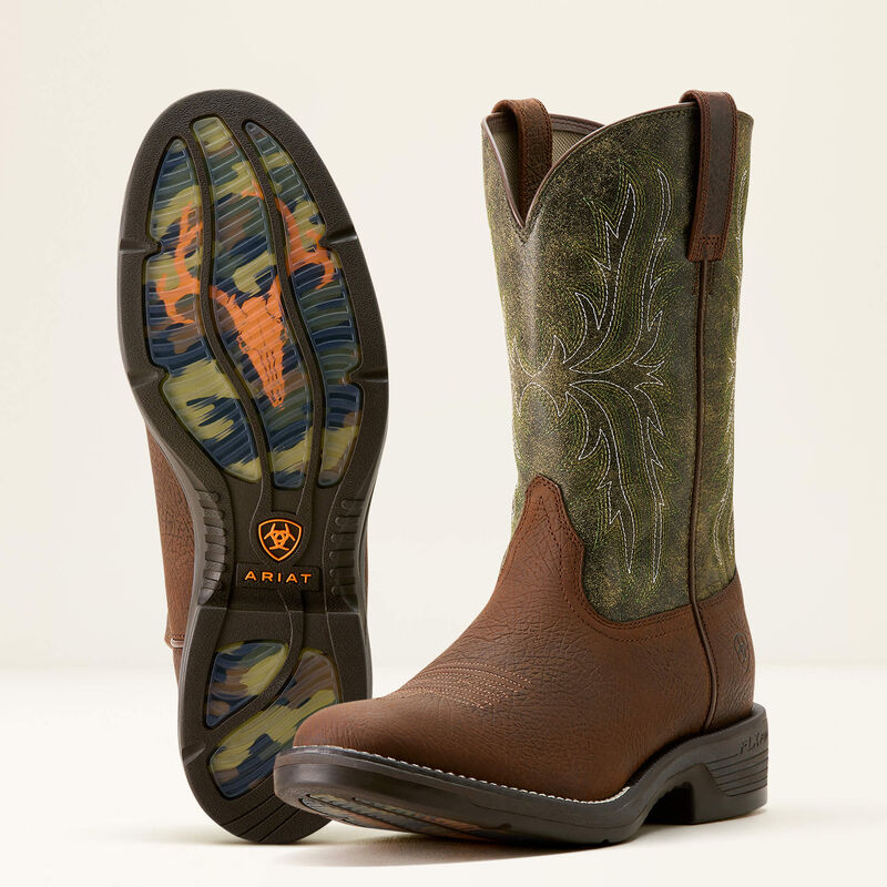 Ridgeback Round Toe Cowboy Boot