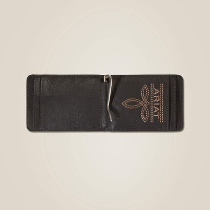 Mexico Logo Clip Wallet