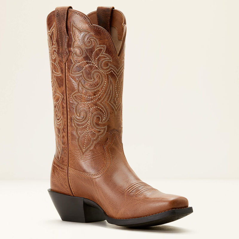 Round Up Square Toe Western Boot