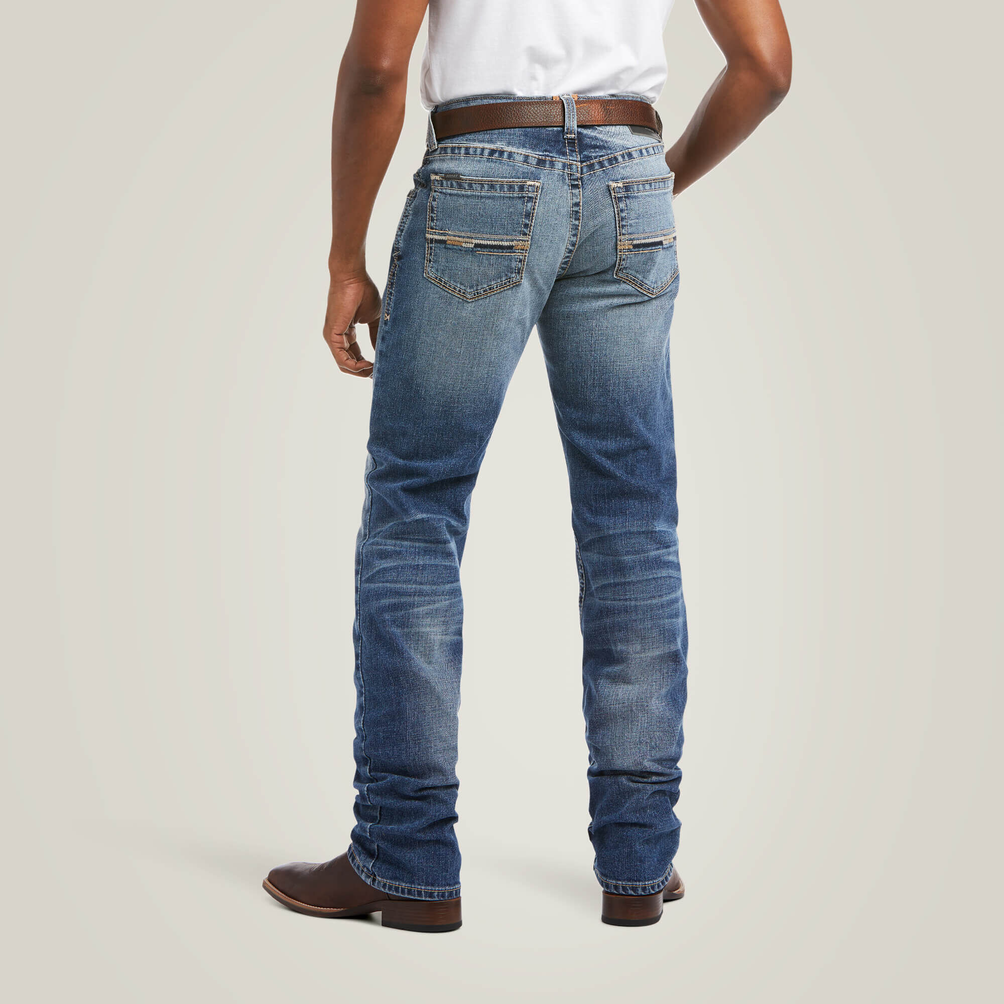 M4 Low Rise Stretch Longspur Stackable Straight Leg Jean