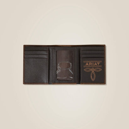 Large Logo Trifold Wallet