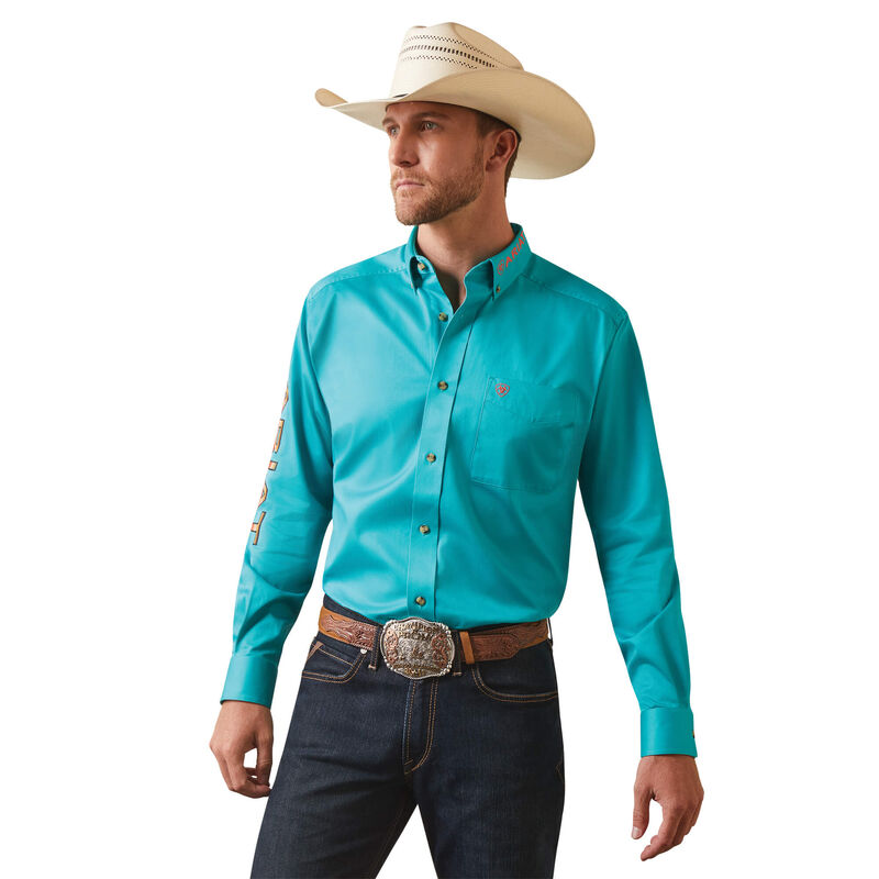 Team Logo Twill Fitted Shirt | Ariat
