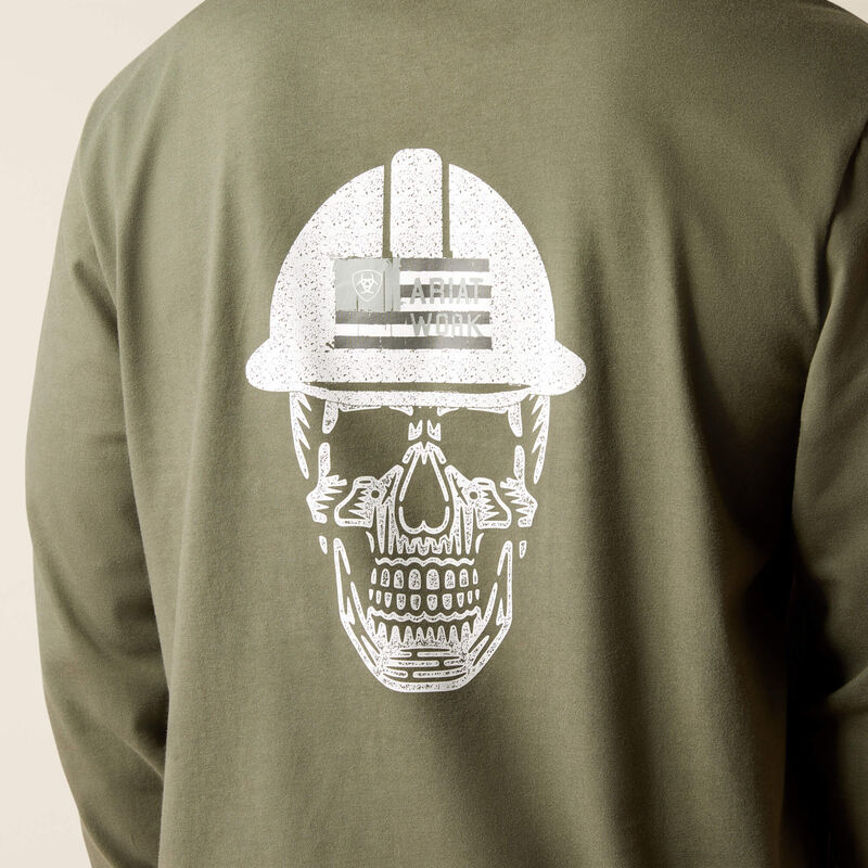 FR Roughneck Skull Logo T-Shirt