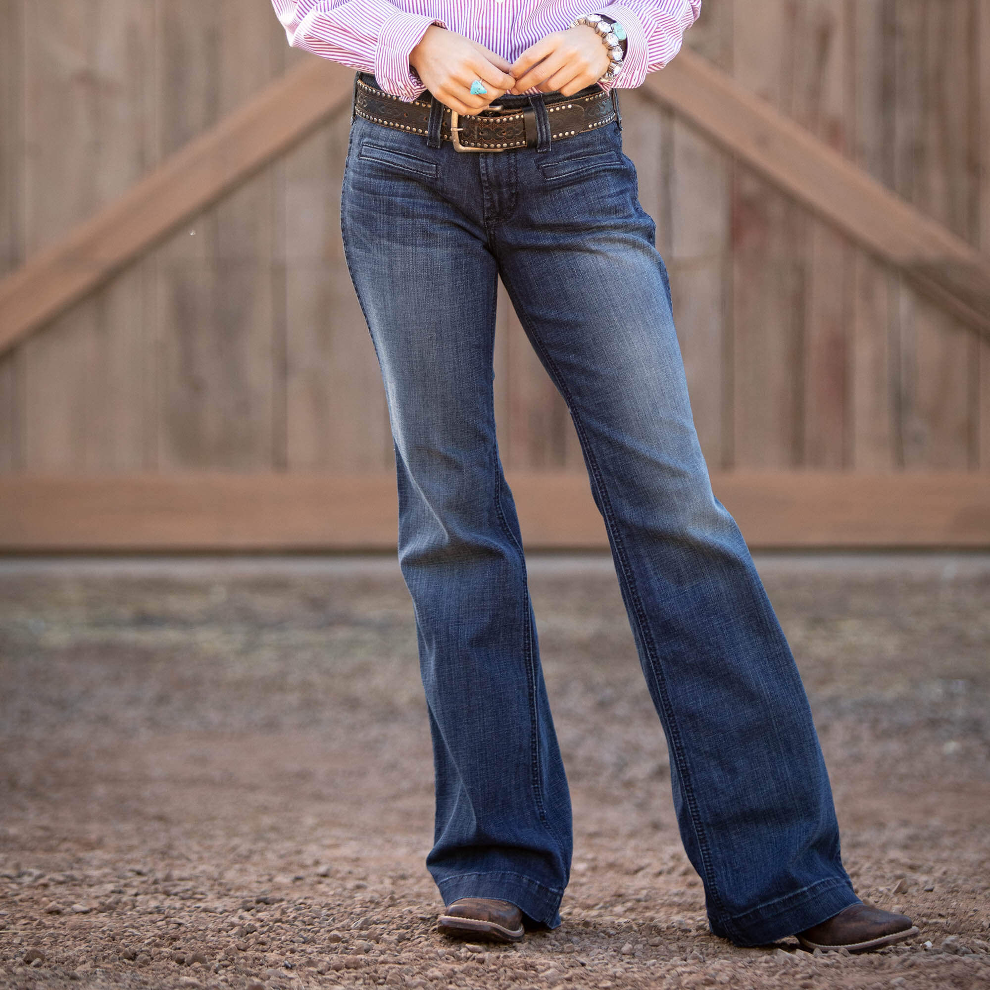 ariat high rise trouser jeans