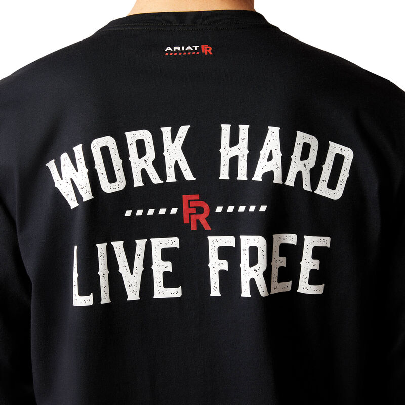 FR Work Hard Live Free T-Shirt