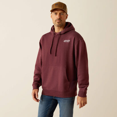 Western Vertical Flag Hoodie