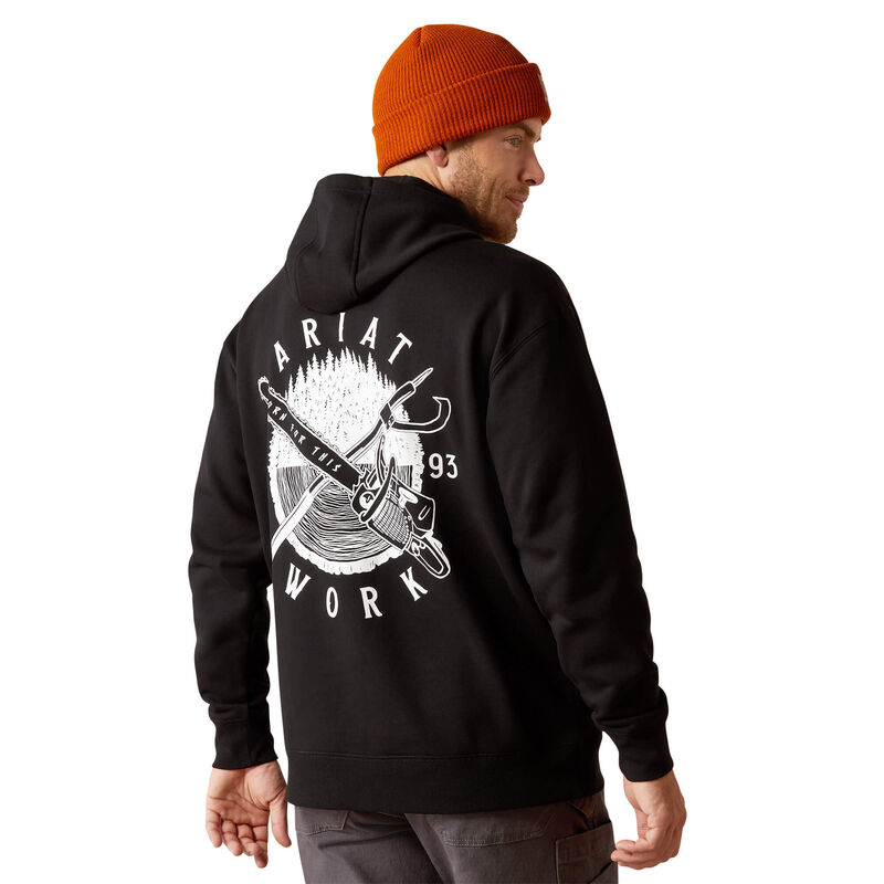 Rebar Workman Chainsaw Hoodie