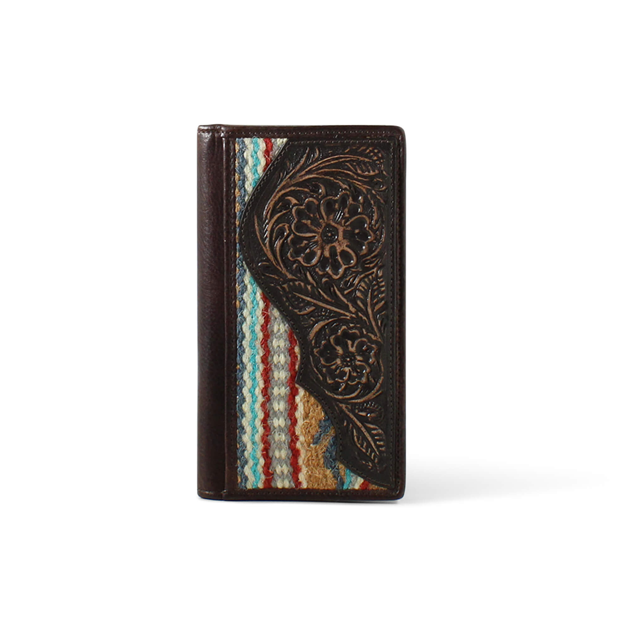 Rug Floral Embossed Rodeo Wallet