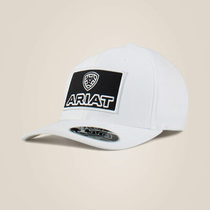 Large logo patch cap