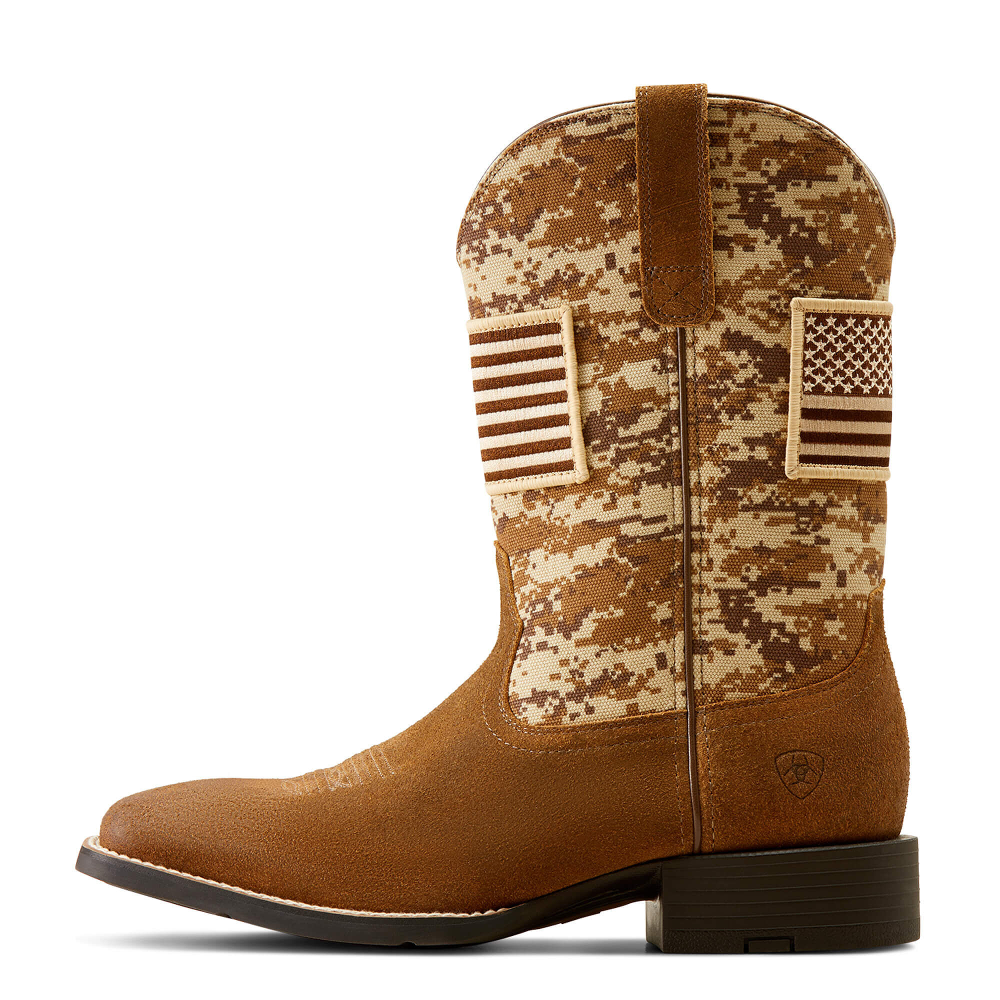 ariat men's sport patriot western boots