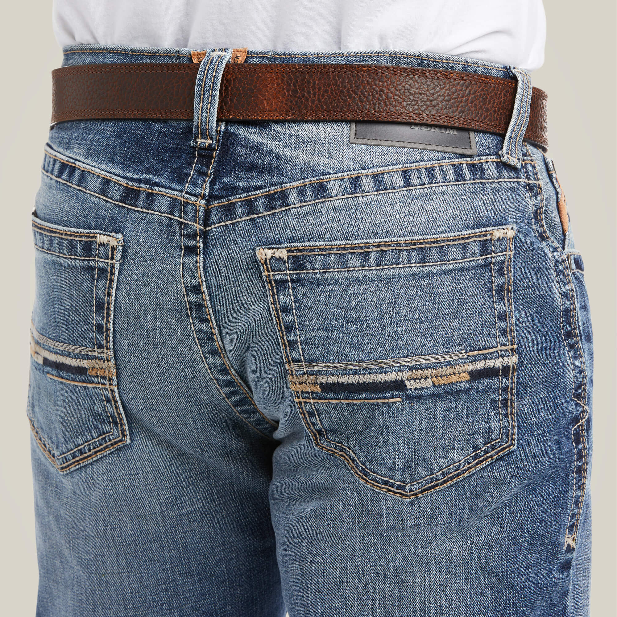 M4 Low Rise Stretch Longspur Stackable Straight Leg Jean | Ariat