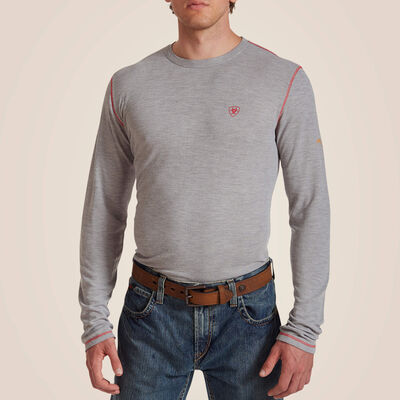 Ariat Men's Size 3X-Large Tall Volcanic Orange Rebar Logo Long Sleeve Work  T-Shirt 10023922 - The Home Depot