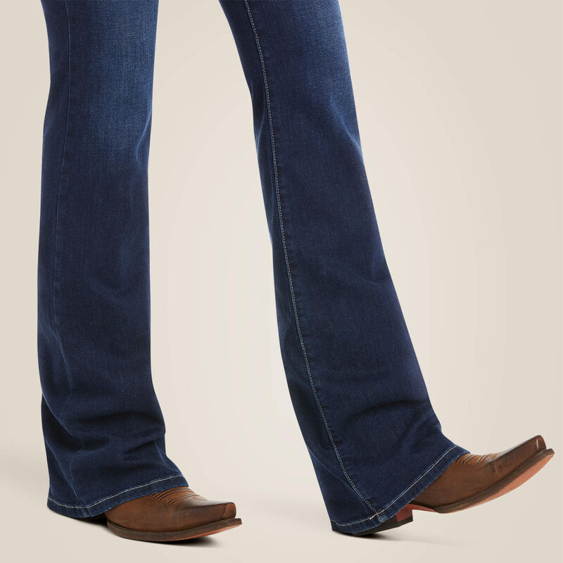 Women's Perfect Rise Stretch Corduroy Flare Jeans in Khaki Camel, Size: 24  Regular by Ariat