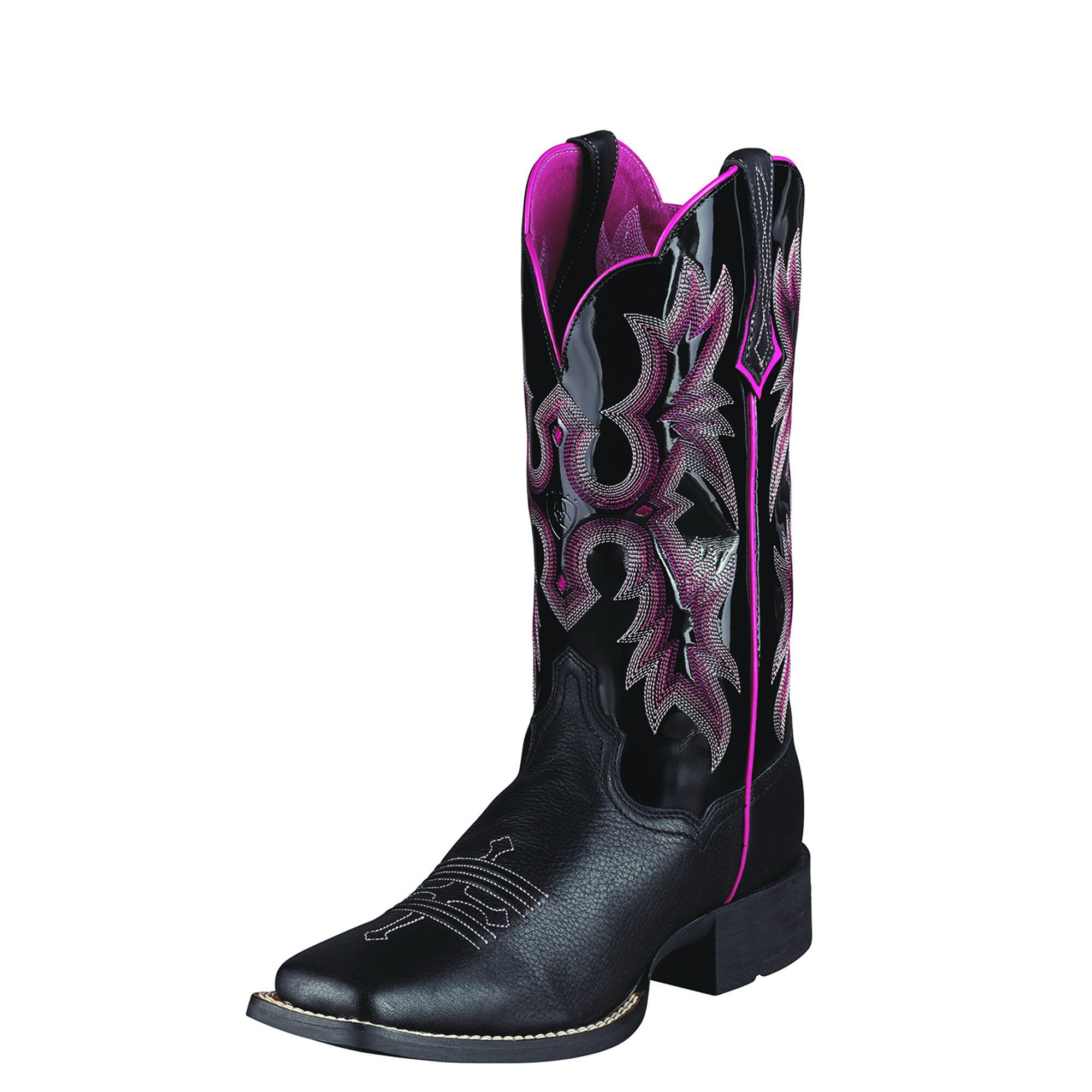 purple ariat boots