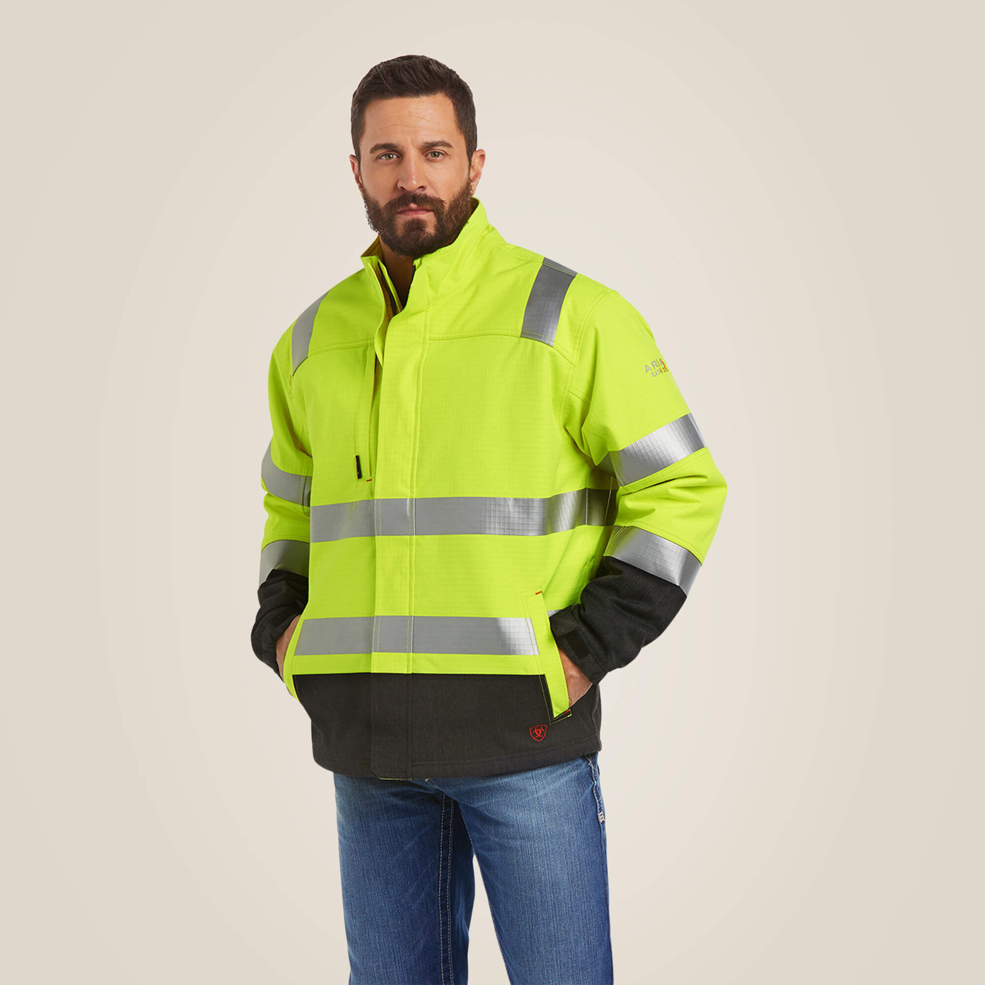 FR Hi-Vis Waterproof Insulated Jacket