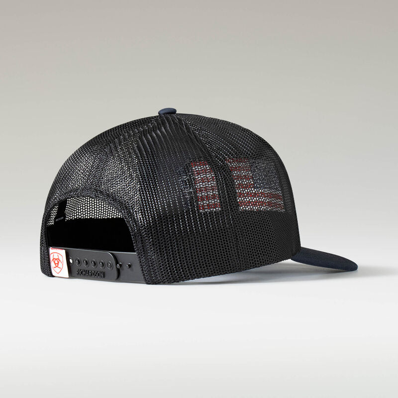 Basket Weave Flag Cap