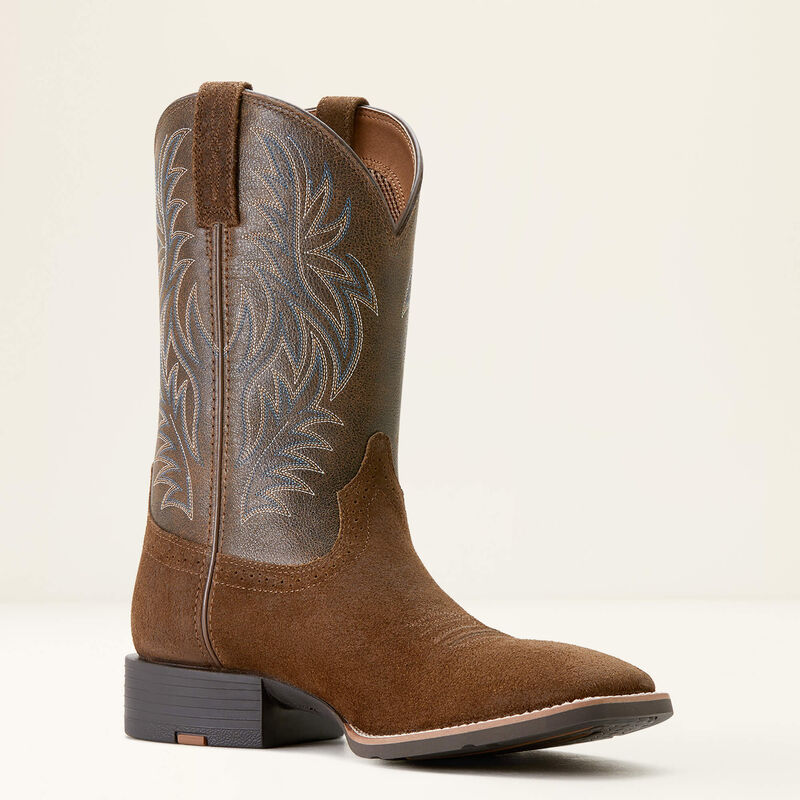 Sport Wide Square Toe Cowboy Boot