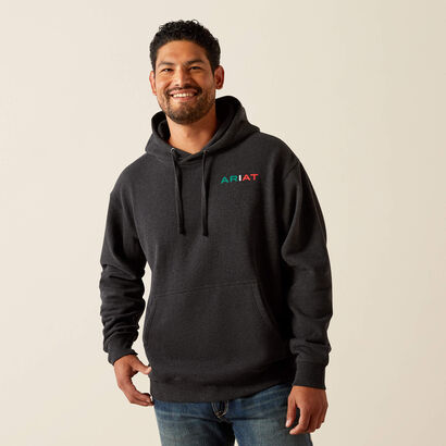 Mexico Flag Lockup Hoodie