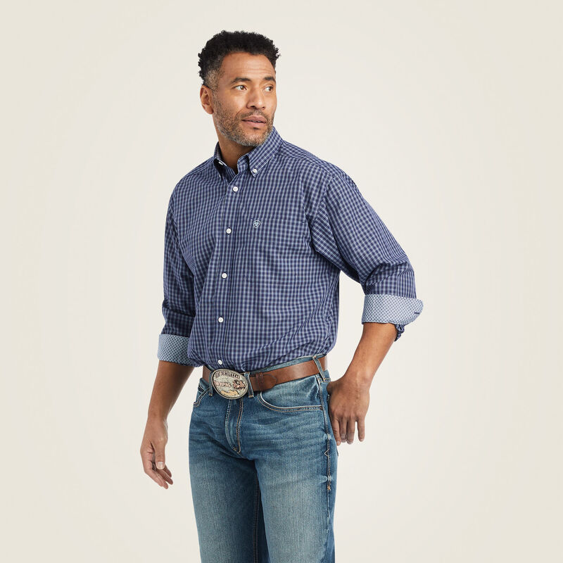 Wrinkle Free Immanuel Fitted Shirt | Ariat