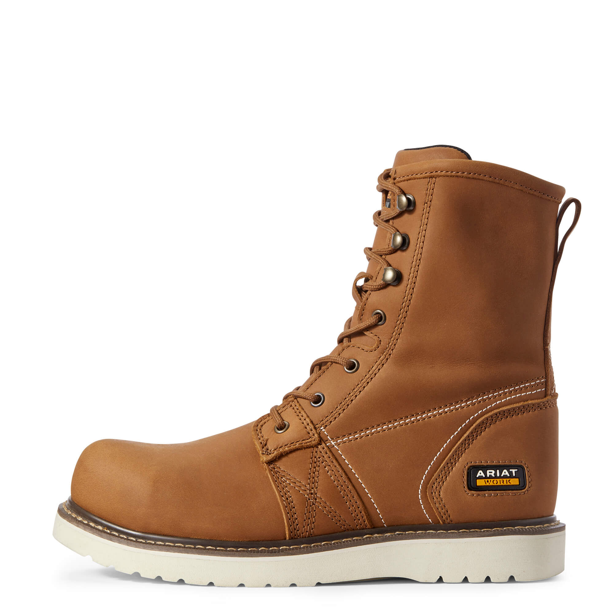 wedge sole composite toe work boots
