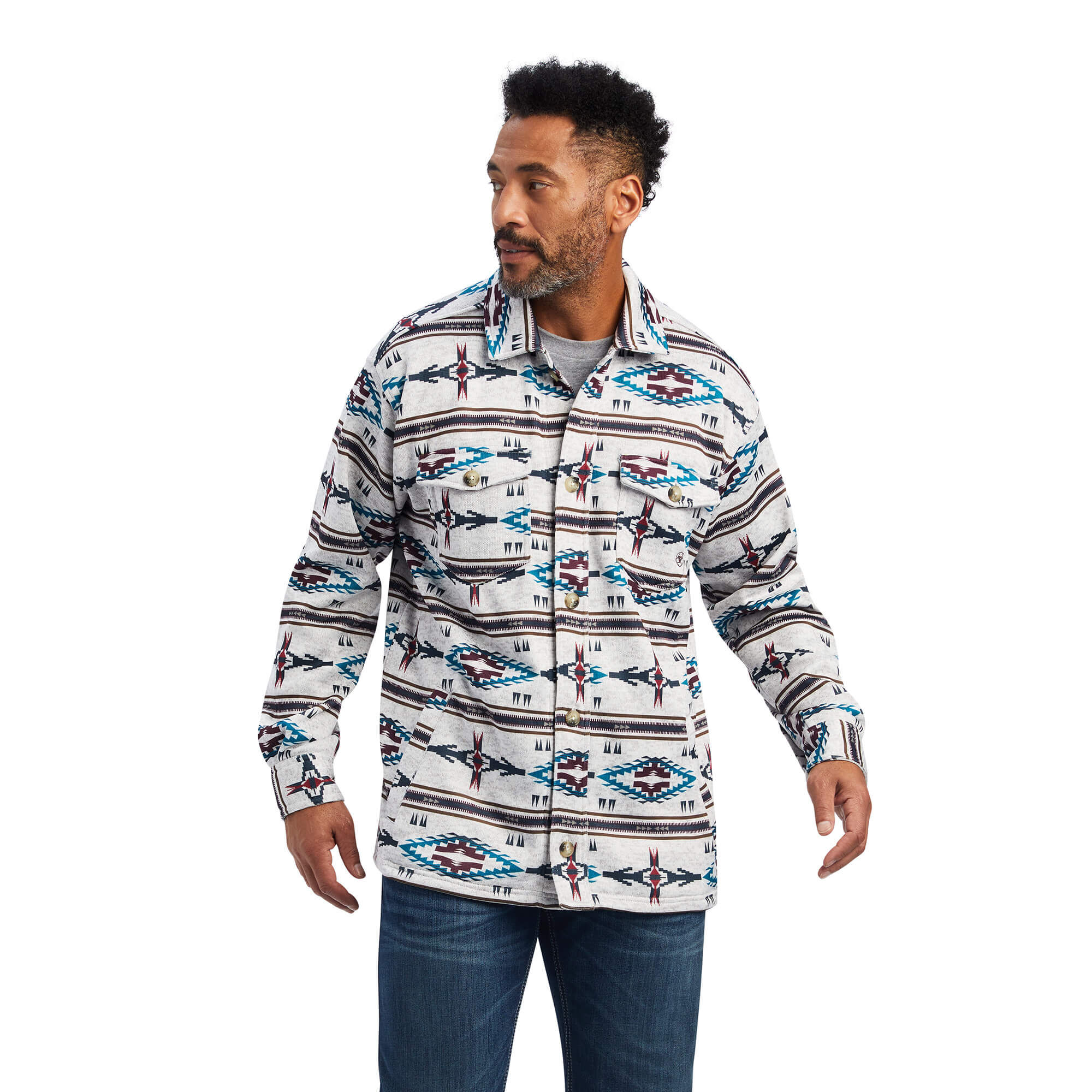 Caldwell Printed Shirt Jacket Shirt Jacket | Ariat