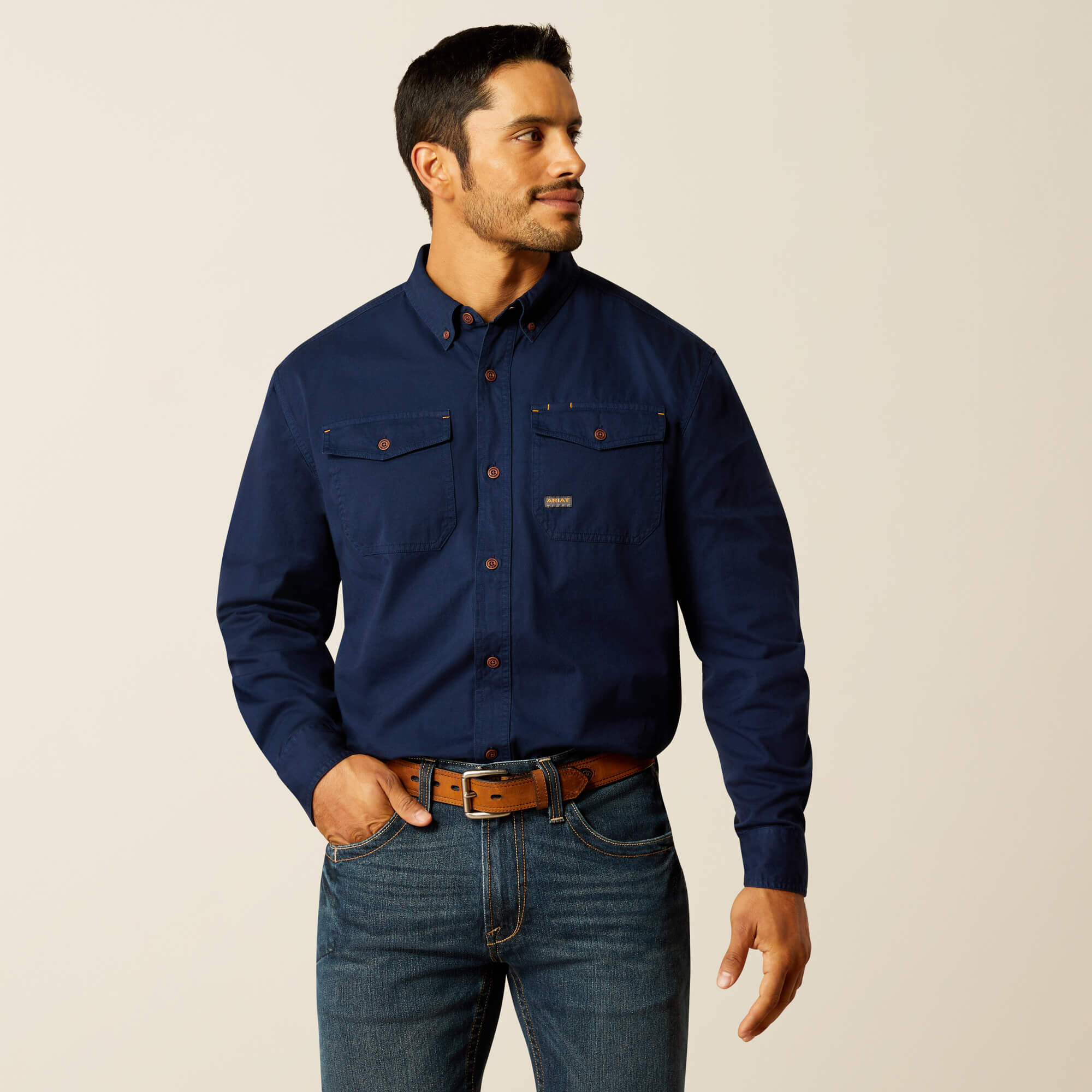 Rebar Washed Twill Work Shirt