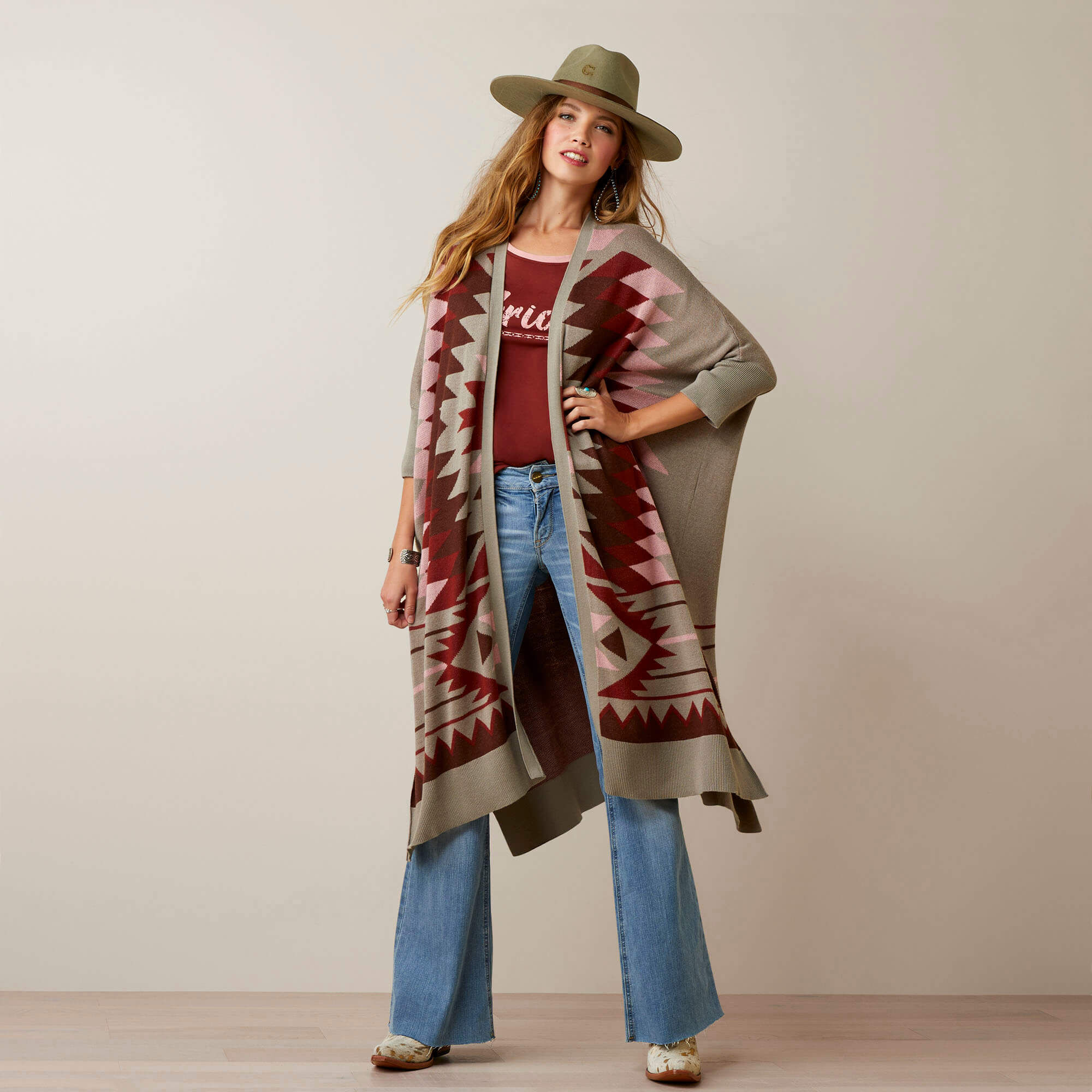 Serape Style Cardigan