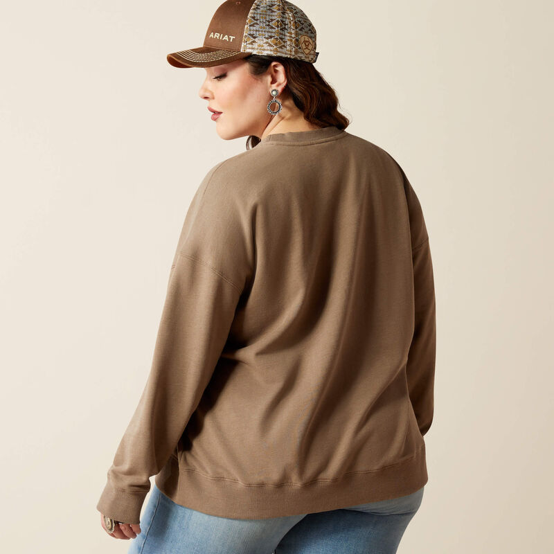 Western Days Oversized Sweatshirt