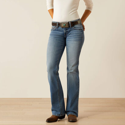 Mid Rise Allison Boot Cut Jeans