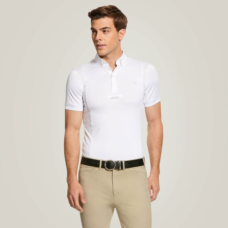 Short Sleeve Classic Fit Mexico Performance Polo