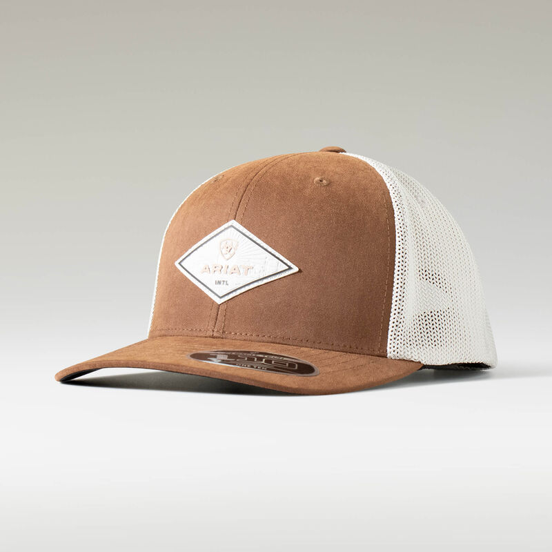 Diamond Leather Patch Cap