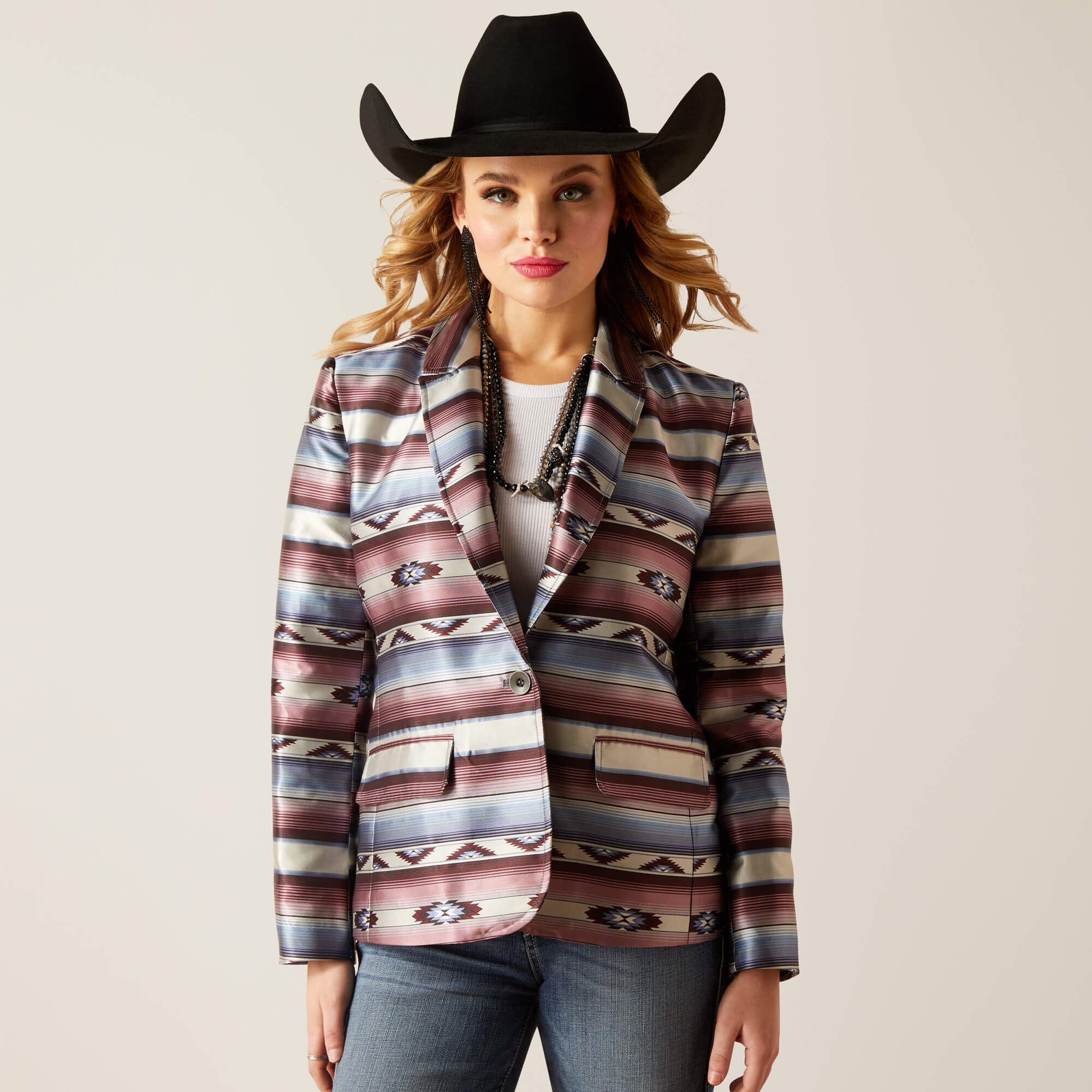 Serape Blazer Coat