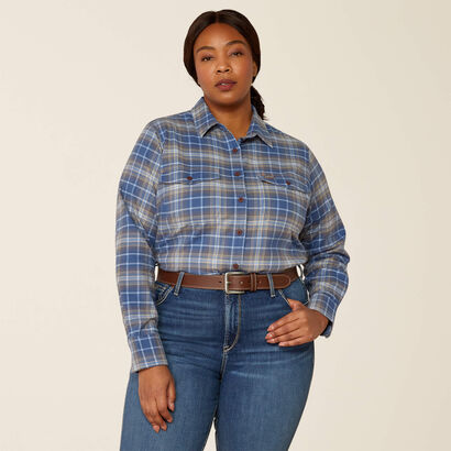 Rebar Flannel DuraStretch Work Shirt