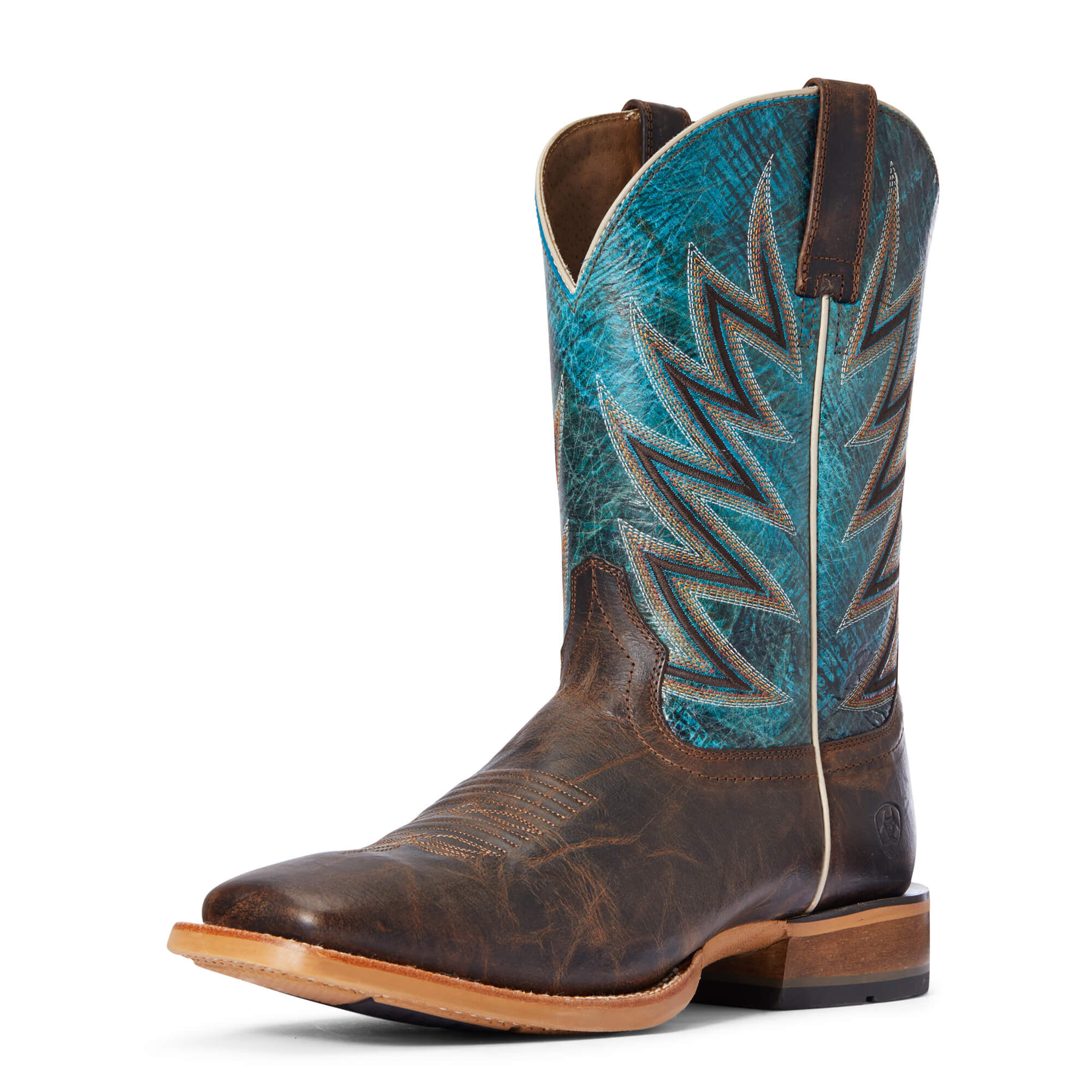 teal cowboy boots