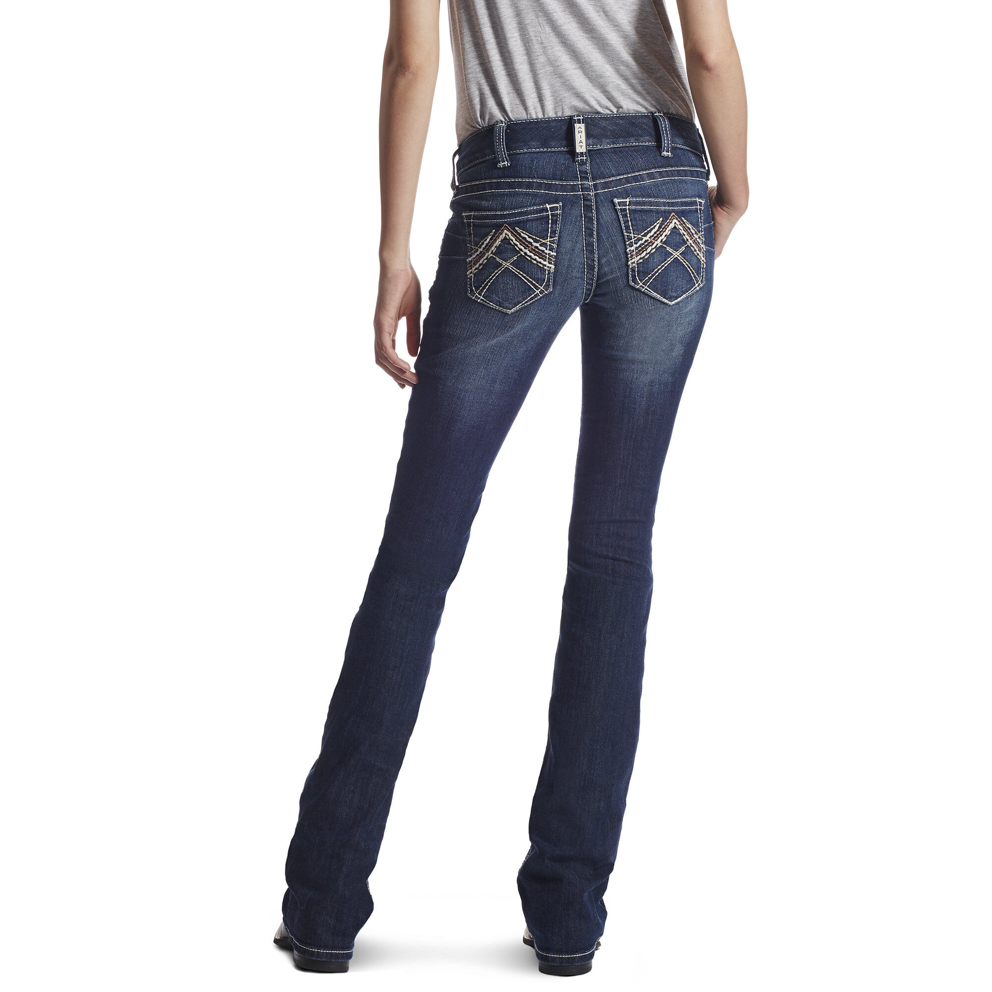 women's ariat low rise jeans
