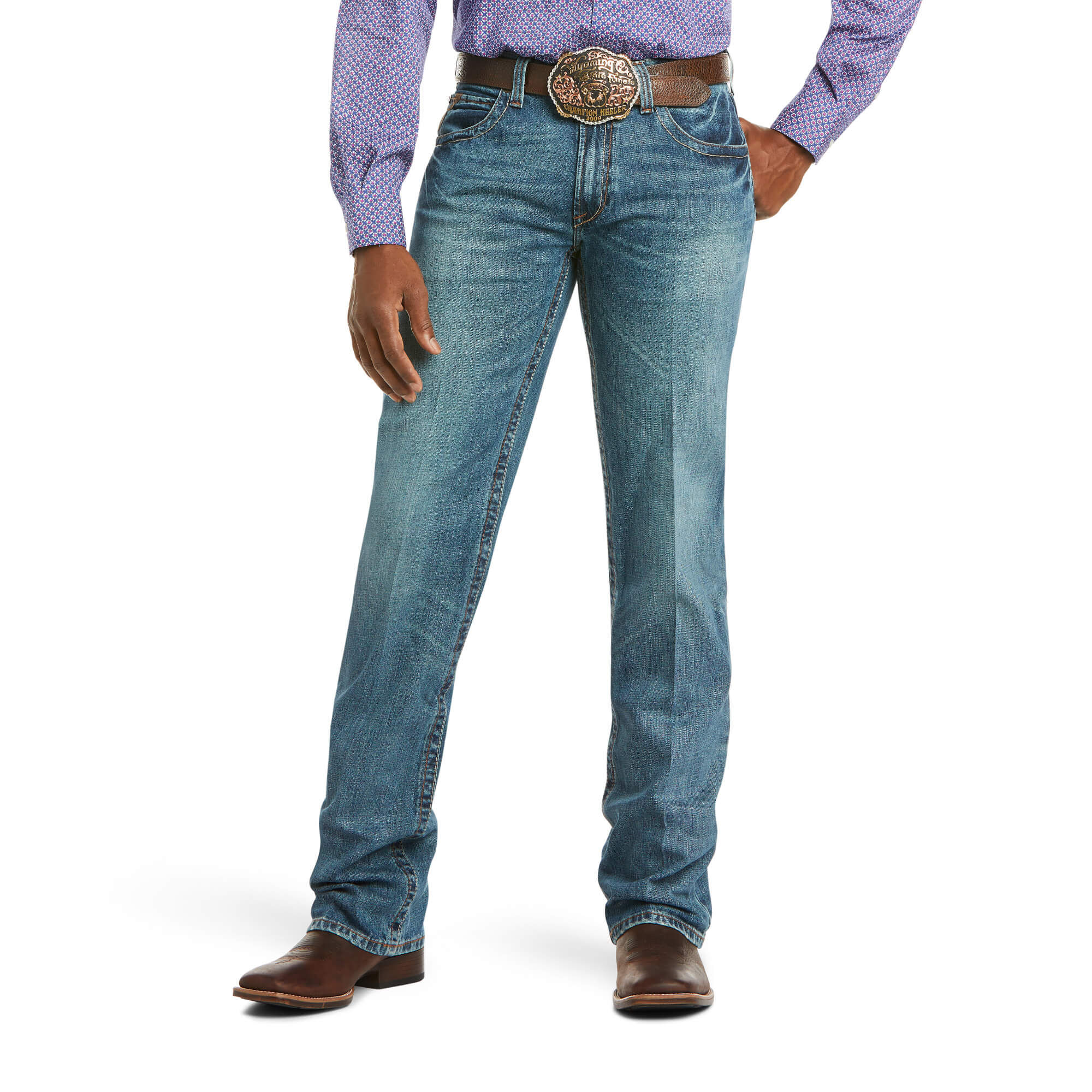 ariat m4 low rise fashion boot cut jeans