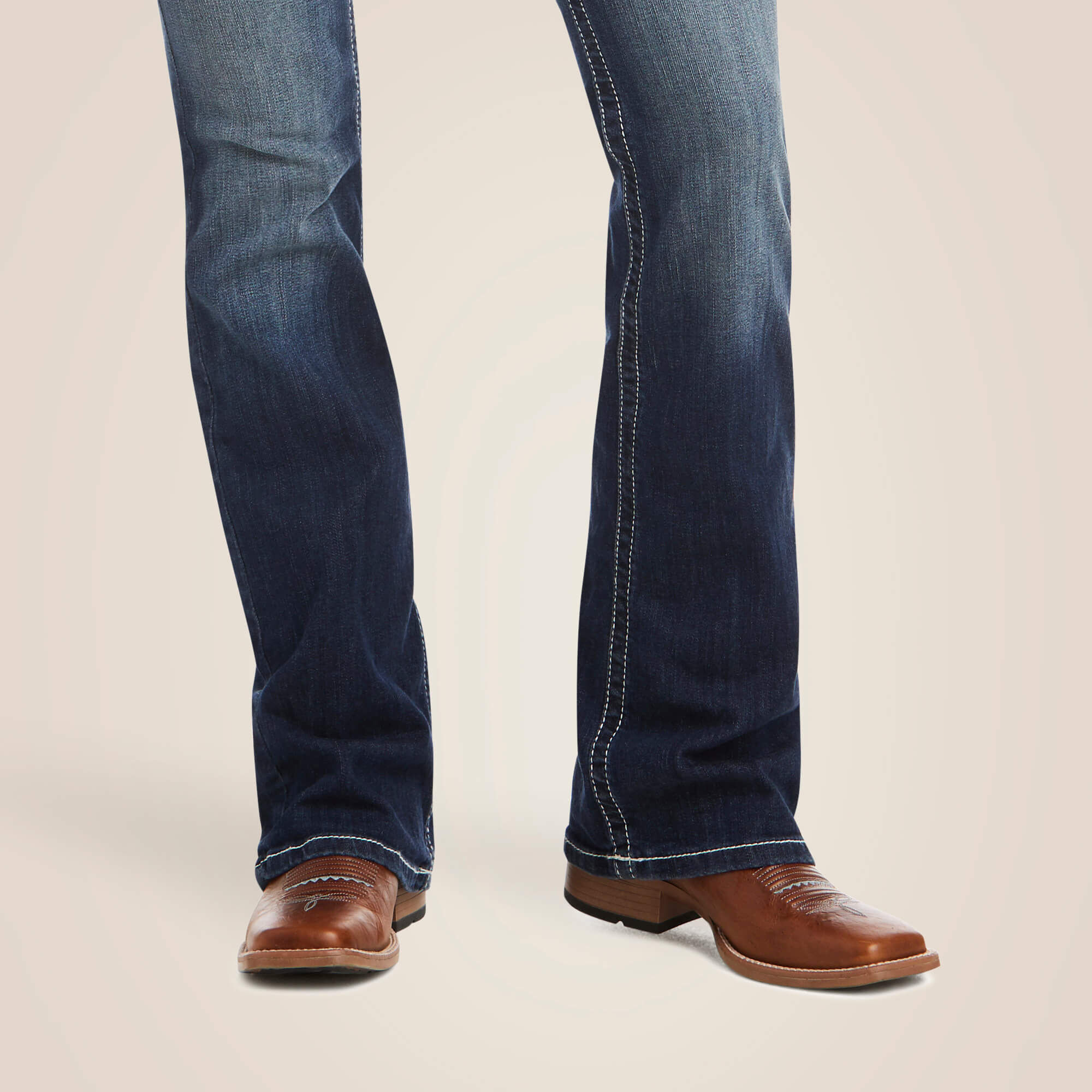 R.E.A.L. Mid Rise Stretch Entwined Boot Cut Jean | Ariat