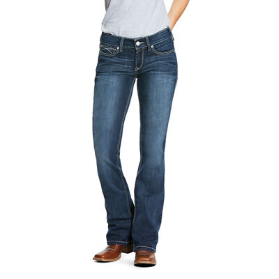 R.E.A.L. Mid Rise Stretch Entwined Boot Cut Jean | Ariat