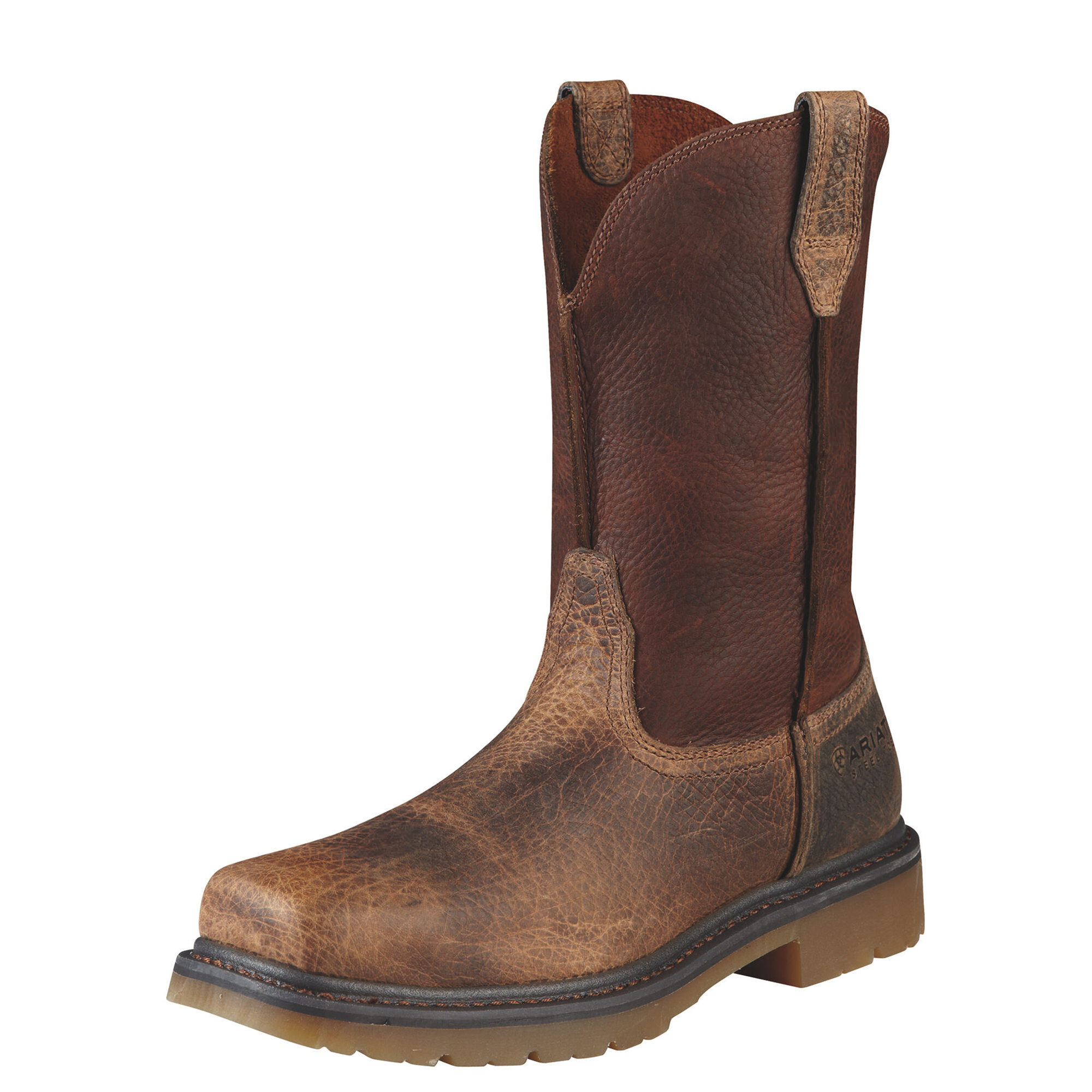 oliver western style square toe work boots