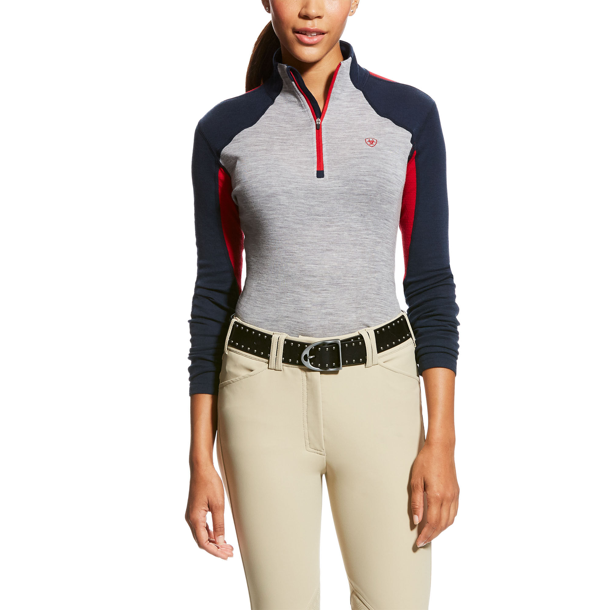 ariat half zip