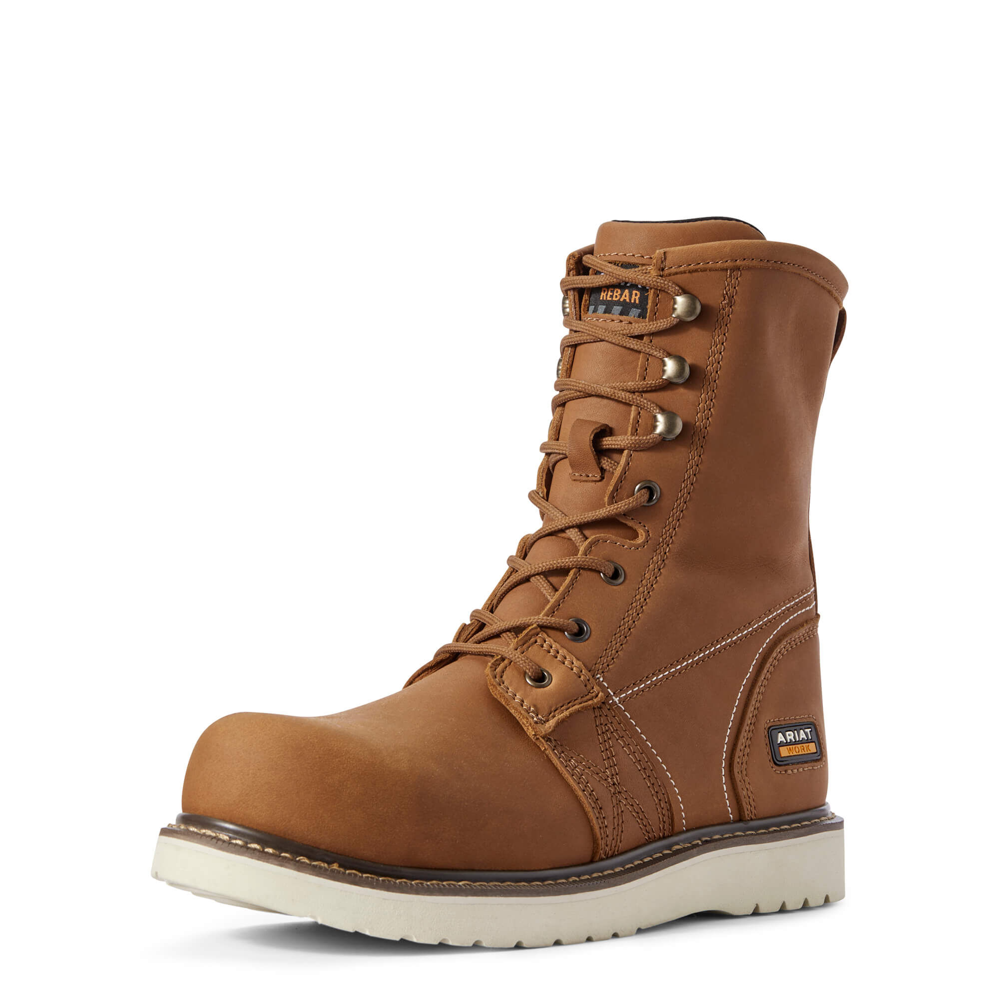 8 inch wedge sole work boots