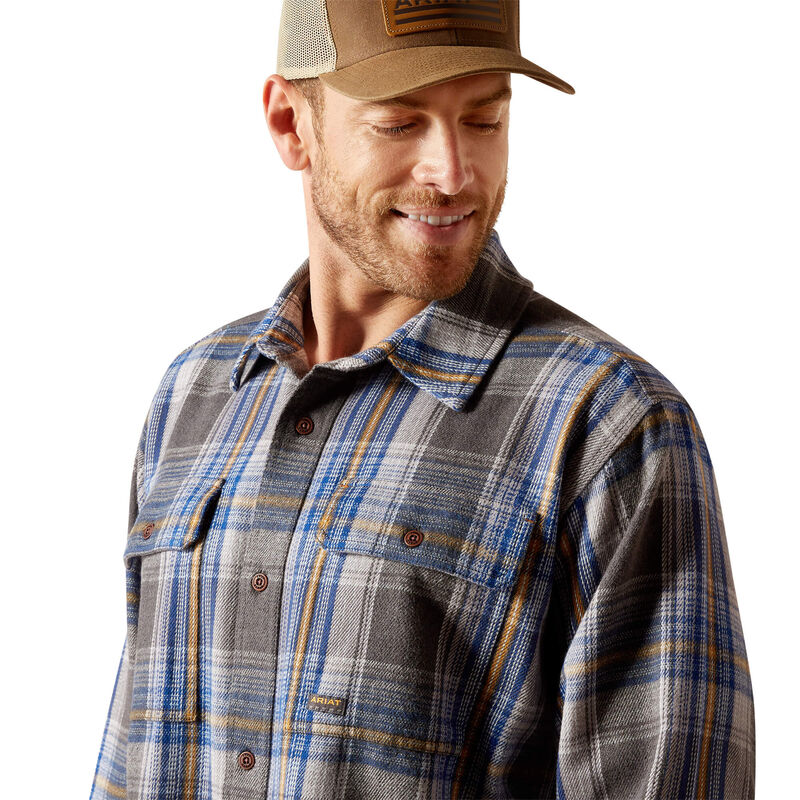 Rebar Heavy Flannel Work Shirt