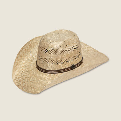 10X Sisal Punchy Straw Cowboy Hat