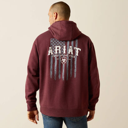 Western Vertical Flag Hoodie