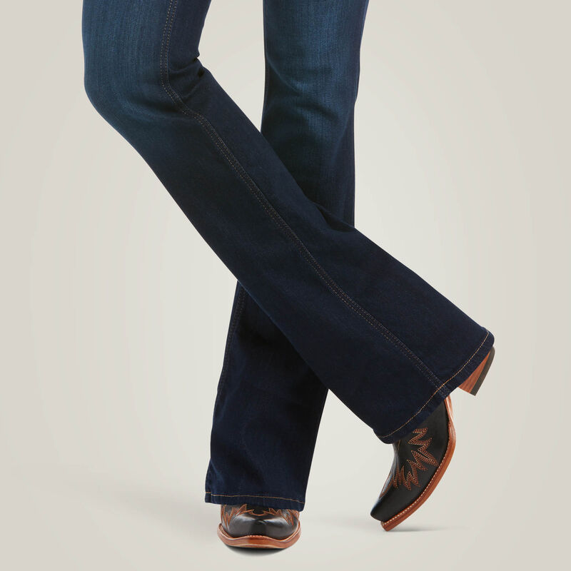 ARIAT REAL DENIM - Women's Western Bootcut Blue Jeans - 27L. 34”inseam 