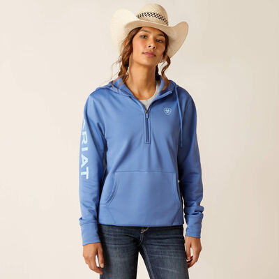 Ariat: Women's Wheat Heather REAL Scenic 1/2 Zip Sweatshirt – La Raza  Western Wear