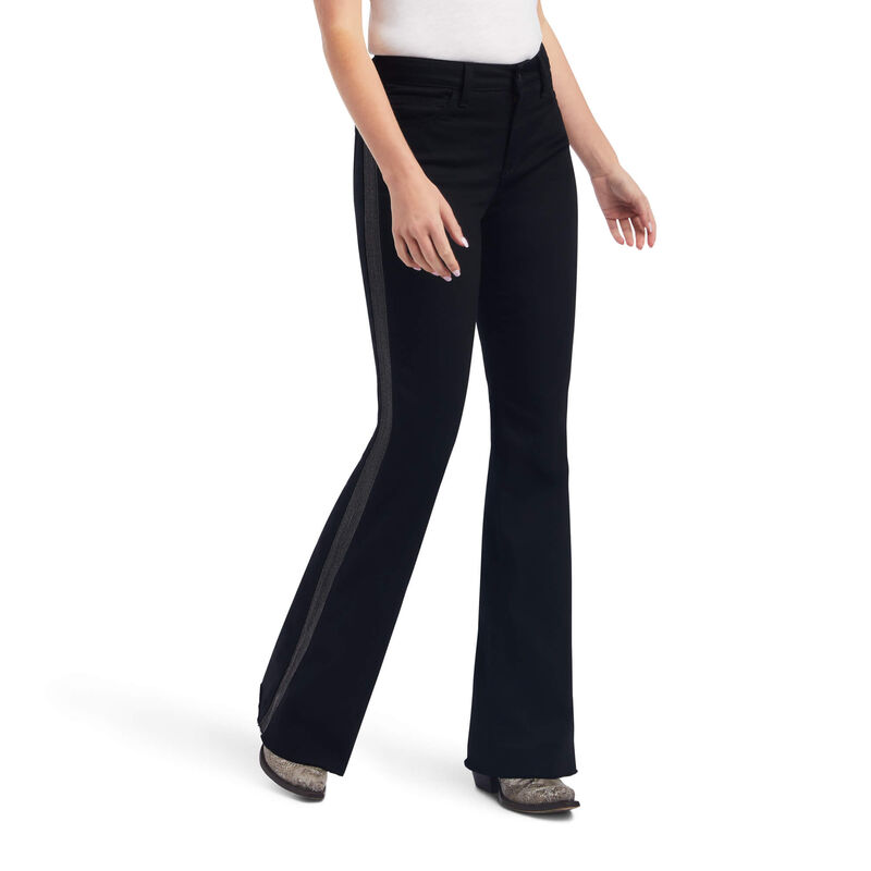  Womens Pull On Barely Bootcut Stretch Dress Pants