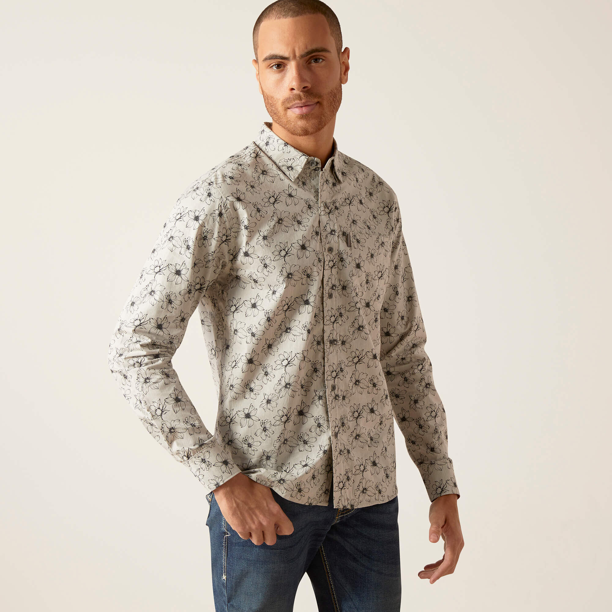 Memphis Stretch Modern Fit Shirt